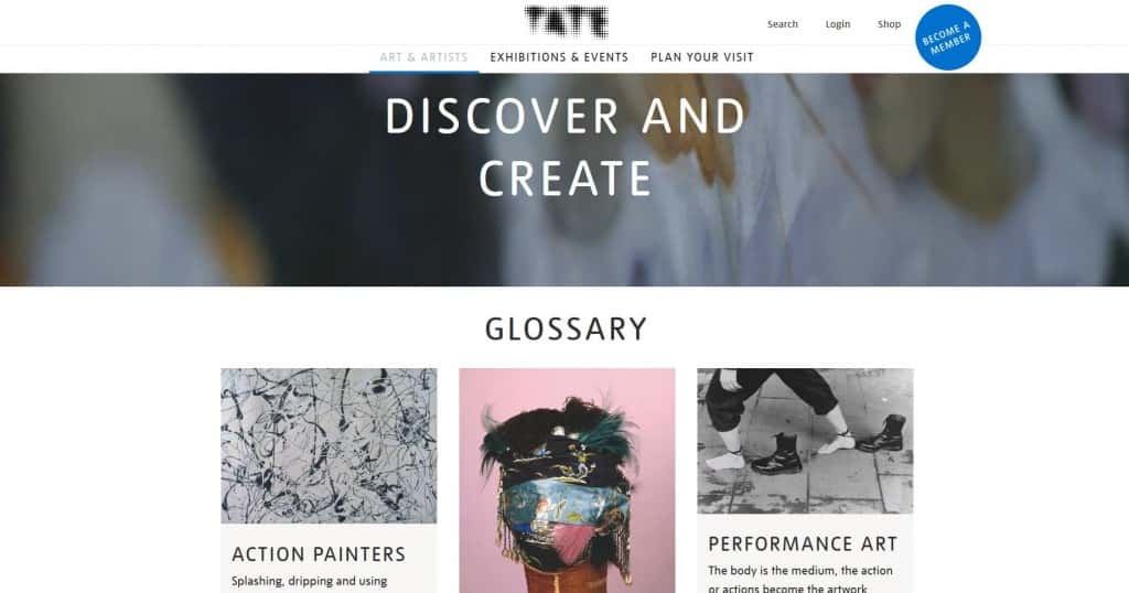 Tate website