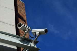 CCTV on building