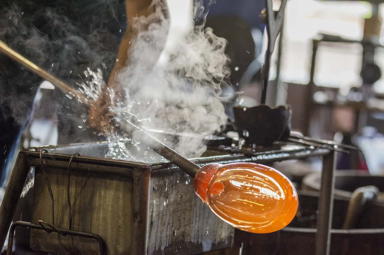 Glass blowing