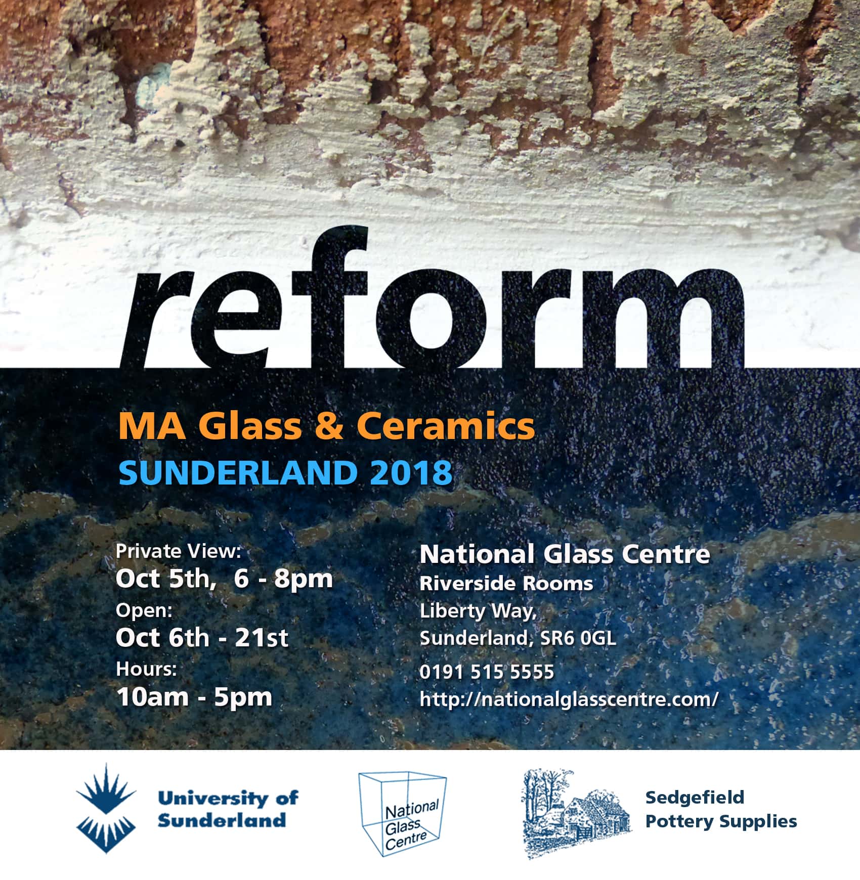 MA Glass and Ceramics degree show University of Sunderland Library Blog