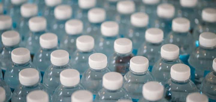 Photo of lots of bottles of water