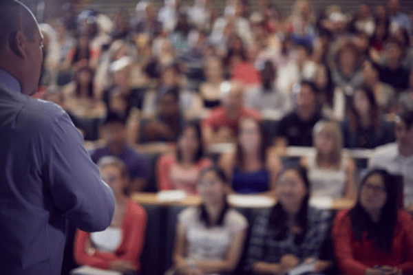 Lecture at Sir Tom Cowie Lecture Theatre