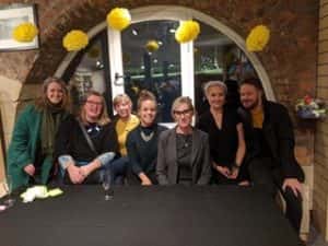 Group of authors and illustrators who attended Lauren Child talk at Seven Stories, Newcastle - October 2019