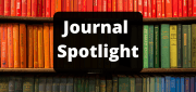 photo of colourful books with 'Journals spotlight' over the top