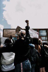 Black Lives Demonstration in Manchester from Unsplash