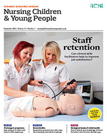 Cover of Nursing Childree and Young People