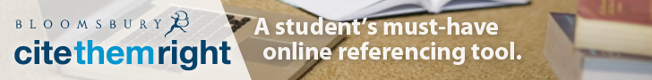 Banner with text 'Citethemright a student's must-have online reference tool