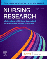 Nursing research book cover